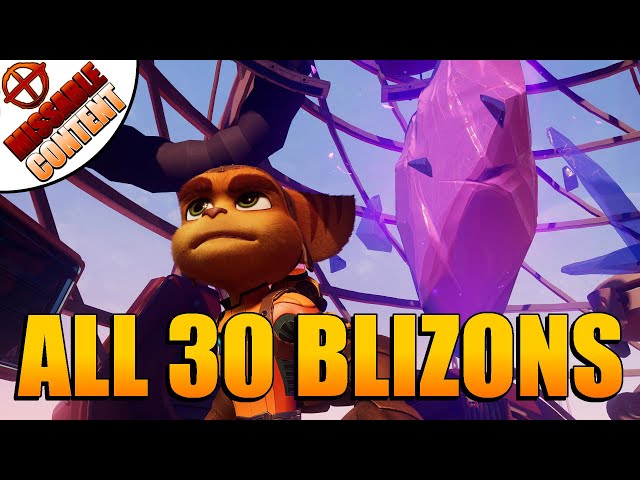 Ratchet & Clank: Rift Apart ALL BLIZON CRYSTAL LOCATIONS | Shifty Character Trophy