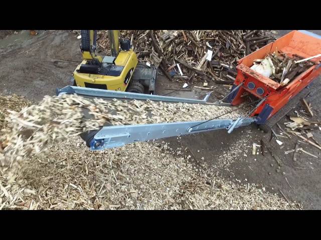 ARJES VZ 850 DK - Crushing & Shredding of Waste Wood