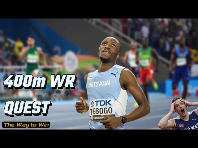 Letsile Tebogo | The Next 400m WR Holder?