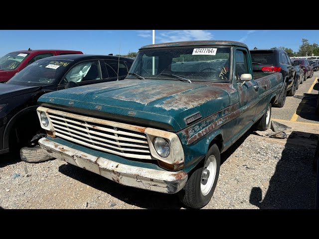 I Found this Beautiful 1967 Ford F100 at Copart!