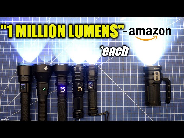 The 1 Million Lumen Flashlight & How Amazon Made it Possible