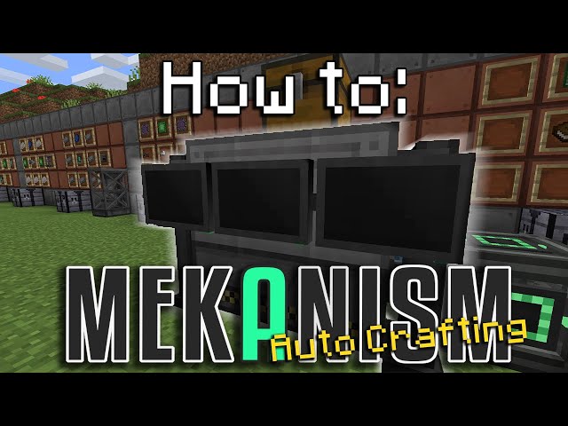 How to: Mekanism | Digital Miner & Auto Crafting (Minecraft 1.16.5)