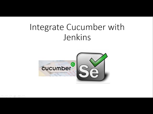 How to integrate Cucumber with Jenkins