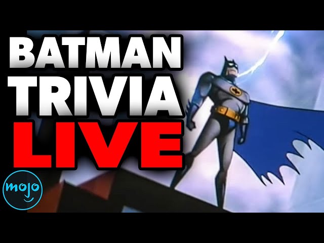 Live Batman Trivia Game! (ft. Mackenzie and Sandy)