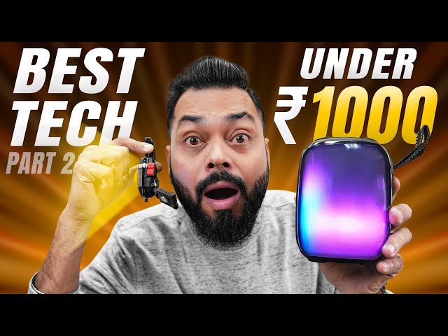 5 Crazy Tech Gadgets You Must Buy! ⚡ Under Rs.1000 - Part 2