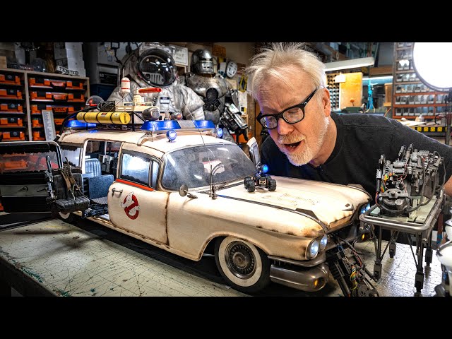 Adam Savage Unboxes Ghostbusters: Afterlife's Ecto-1!