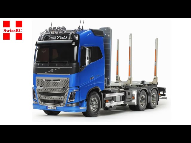 TAMIYA VOLVO FH16 TIMBER TRUCK FULL OPT  FACTORY FINISHED   UNBOXING & FUNCTION CHECK