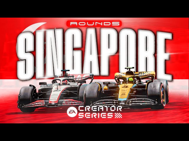🔴 F1 Creator Series - SEASON 6 - RACE 5 - SINGAPORE GRAND PRIX 🔴 - Sponsored by EA Sports