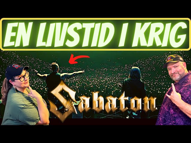 American's First Time Reaction to SABATON - En Livstid I Krig (Live - The Great Tour - Gothenburg)