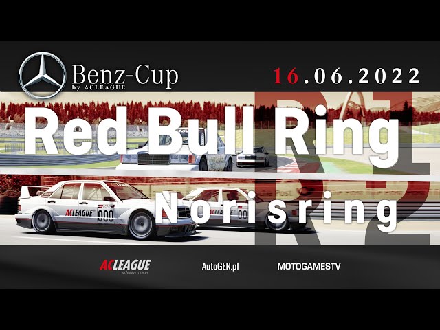 BENZ-CUP by ACLEAGUE | R3 RED BULL RING & R4 NORISRING | ASSETTO CORSA | SERWER PRO