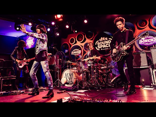 Yeah Yeah Yeahs live performance + interview in the KROQ Sound Space