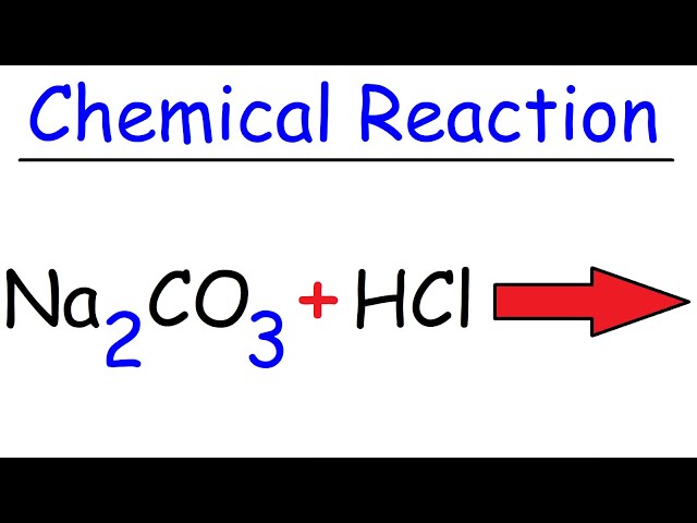 Na2CO3 + HCl - Sodium Carbonate + Hydrochloric Acid