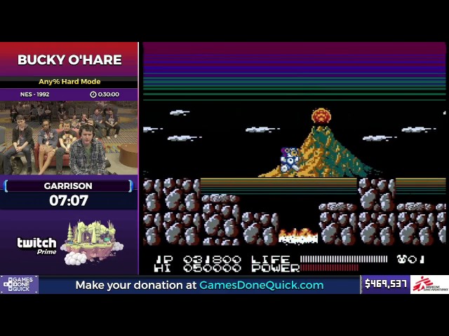 Bucky O'Hare by Garrison in 28:26 - SGDQ2017 - Part 63
