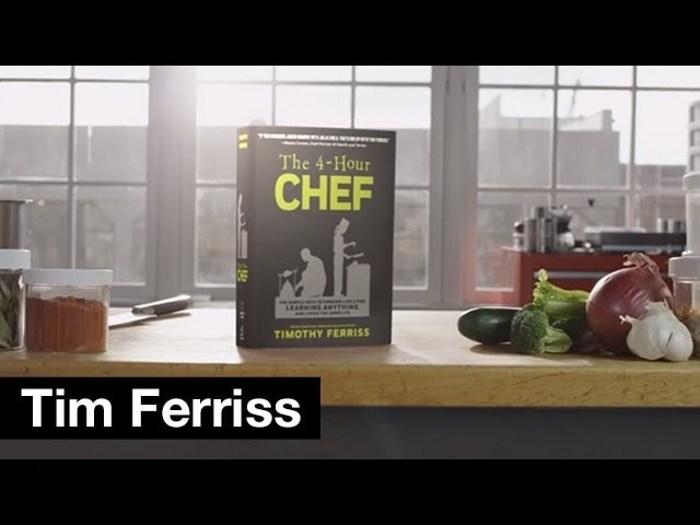 Booklapse for The 4-Hour Chef | Trailer | Tim Ferriss