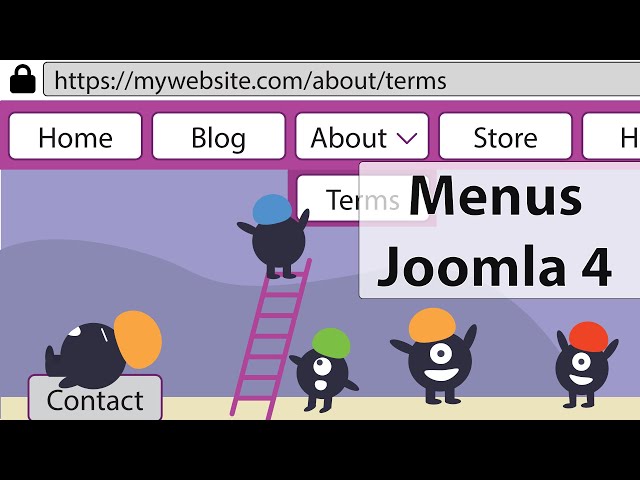 Menus, Links, & Navigation in Joomla 4  (Intro to Joomla Chapter 6)