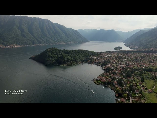 📍 Lake Como - Azzano & Lenno - Lagio di Como, Italy 🎵 Drone 4K Footage