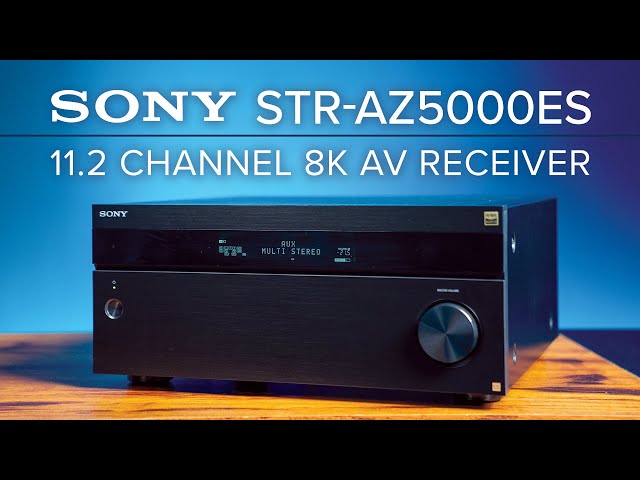 Sony STR-AZ5000ES 11.2 Channel 8K AV Home Theater Receiver - The Best Bang for Your Buck AVR?! 🤔