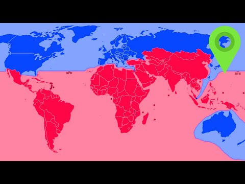 12 Different Ways To Divide The World In Half