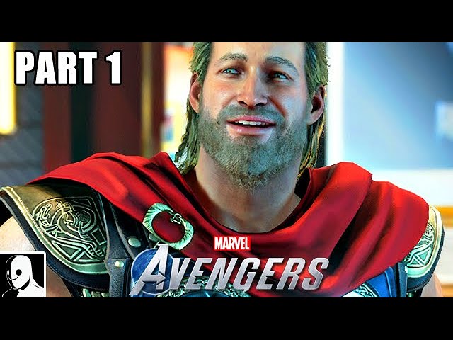 Marvel's Avengers PS4 Gameplay Deutsch Part 1 - Der ANFANG ! Ich will ein Avenger werden / DerSorbus