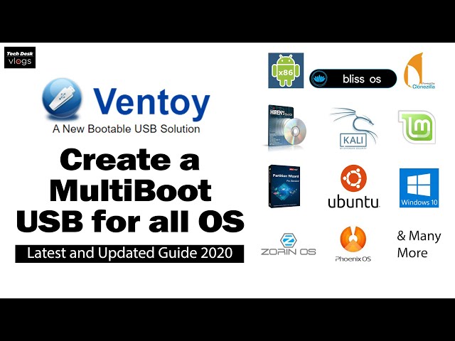 Create a Multi ISO Bootable USB drive on PC & Linux - Ventoy Latest and Updated Guide 2020