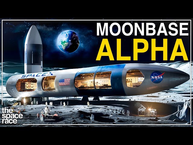 How SpaceX Will Build The First Moon Base