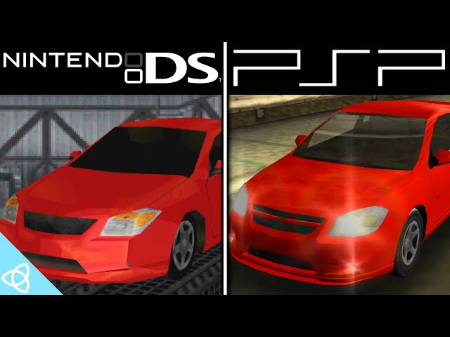 Need for Speed: Most Wanted - Nintendo DS vs. PSP | Side by Side