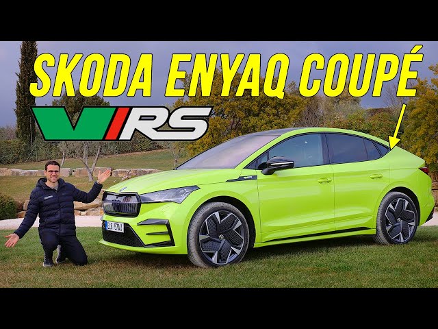 new Skoda Enyaq Coupé vRS REVIEW sporty and beautiful EV but still practical?