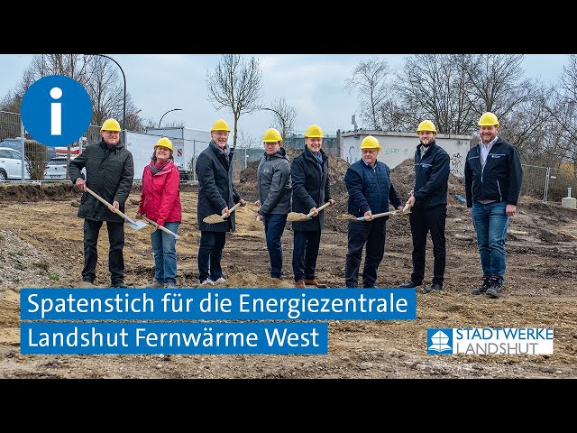 Neue Energiezentrale für die Fernwärme in Landshut West