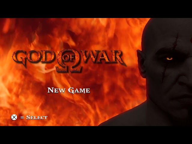God of War (2005) Remake - Fan-Made Main Menu Concept