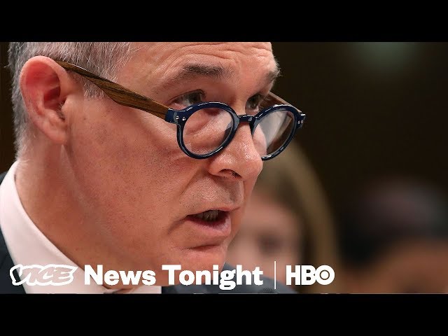 What It Was Like Inside The EPA When Scott Pruitt Resigned (HBO)