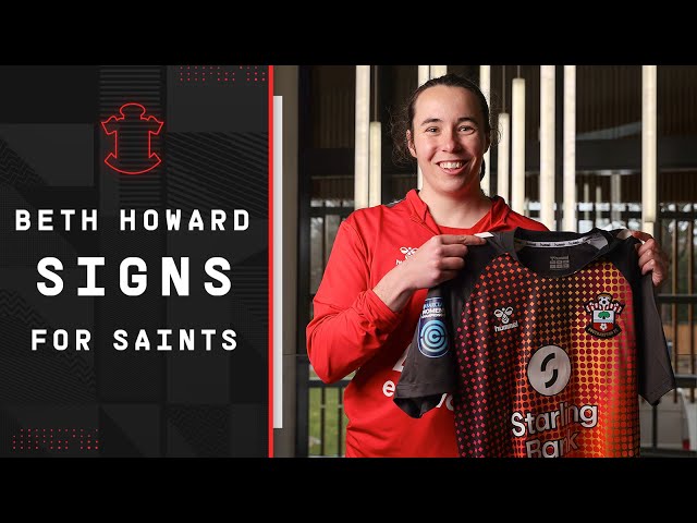 HOWARD SIGNS FOR SAINTS | Goalkeeper Beth Howard joins Southampton FC Women 🧤
