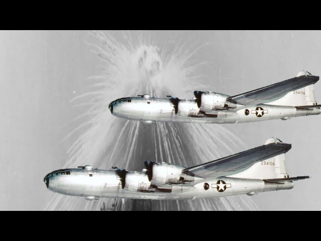 Air-to-Air Phosphorus Bombing combat effectiveness against B29 bombers