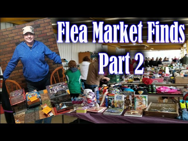 Flea Market Finds & Haul Paid $213.25 Part 2 Results Searching Items to Resell & Haggling 4 Bargains