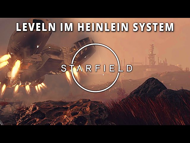 Leveln im Heinlein System Starfield Deutsch German Gameplay
