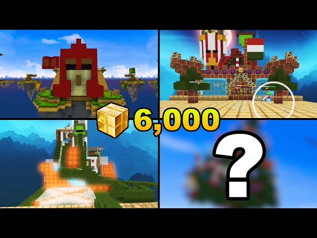 Most Insane Bedwars Building Competition!