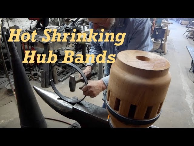 Hot Shrinking Hub Bands on the Spanish Cannon Hubs  #5 | Engels Coach