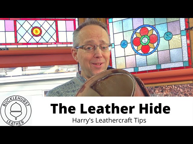 The Leather Hide And Selecting Leather (in 4k)