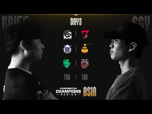 Overwatch Champions Series ASIA (OWCS ASIA) Day 3