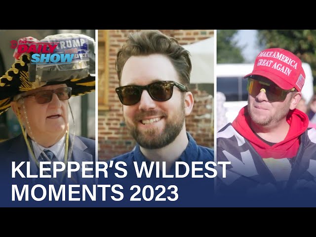 Klepper's Wildest Moments With Trumpers in 2023 | The Daily Show