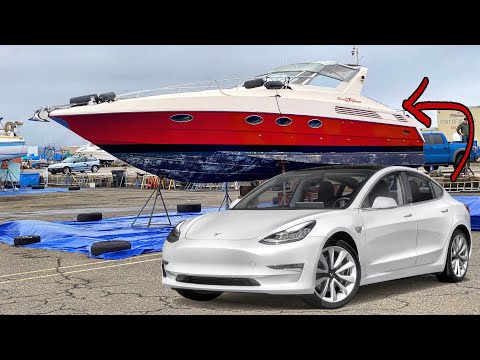 Tesla Powering my 30yr Old Italian Yacht? And Broken Diesel Engine Diagnostics