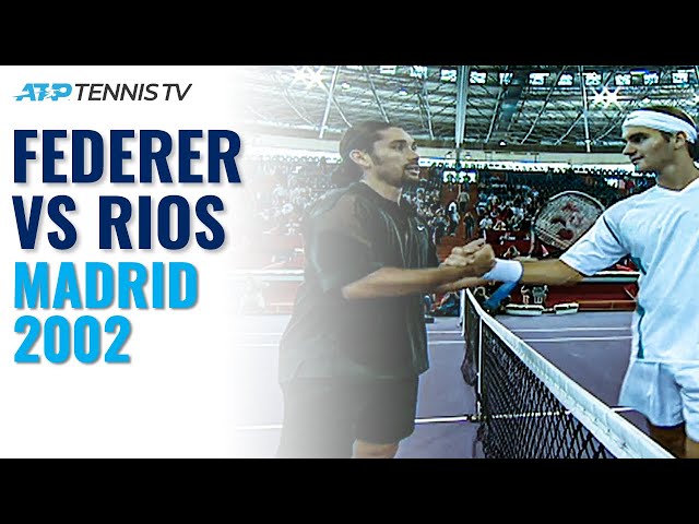 When Roger Federer Met Marcelo Rios! | Madrid 2002 Extended Highlights