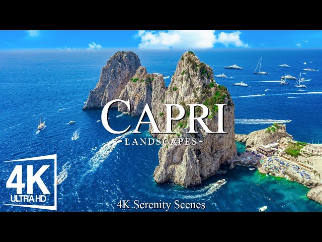 CAPRI 4K • Relaxation Film With Beautiful Piano Music • Relaxation Film 4K HD