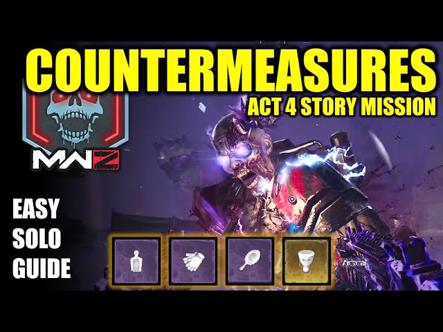 COD MW3 Zombies, Countermeasures Solo mission guide (Act 4 Story Mission)