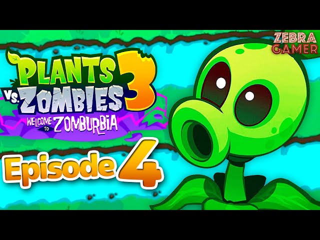Plants vs. Zombies 3: Welcome to Zomburbia Gameplay Walkthrough Part 4 - Pool! Launching Tugboat!