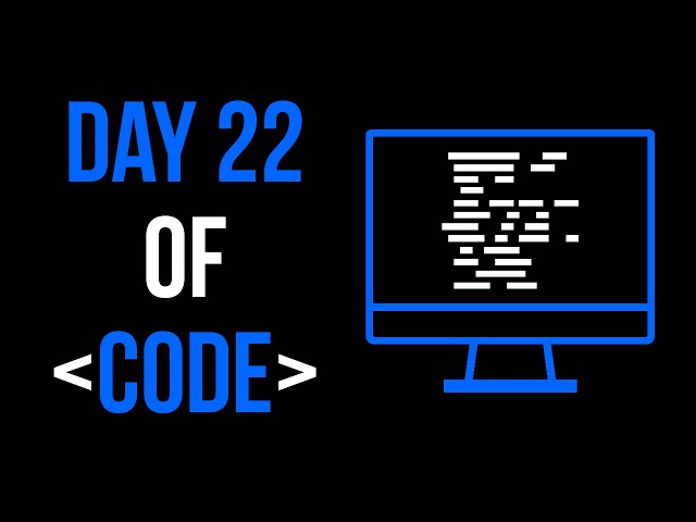 Day 22 of Code: Heaps and Binary Search Trees! Code BST's from Scratch!