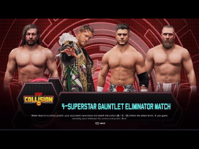 WWE 2K24 | 4-Superstar Gauntlet Eliminator Match