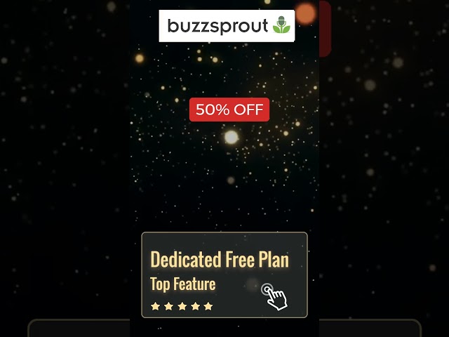 50% OFF Buzzsprout Black Friday Deals 2023 #blackfriday #blackfridaysale #blackfridaydeals