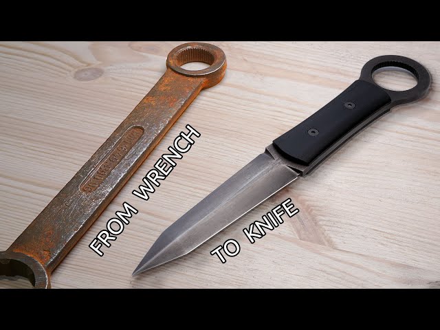 Making a Knife From An Old Wrench