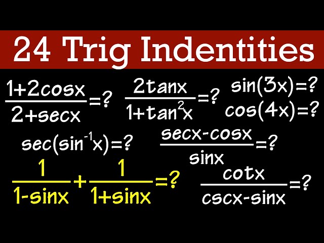 how to simplify trigonometric identity problems