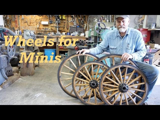 Miniature Horse Wood Carriage Wheel Restorations | Engels Coach Shop